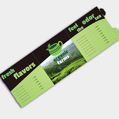 Table Tent Card Three Side