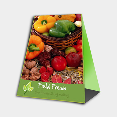 Table Tent Card Two Side